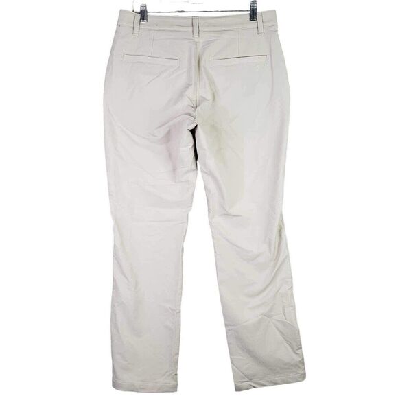 Under Armour UA Golf Pants Mens Size 32x30 White Flat Front Performance - Picture 3 of 11